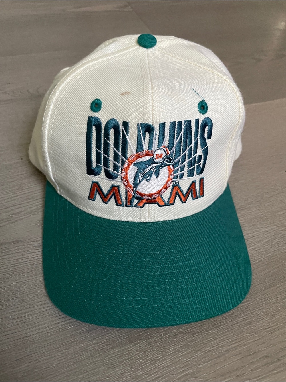Vintage Miami Dolphins snap back hat